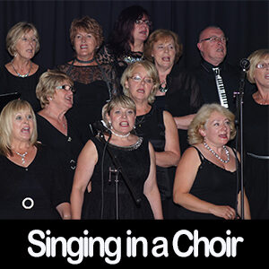 singing in a choir