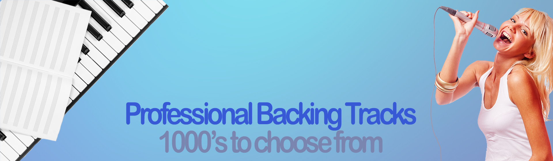 music backing tracks from successful singing